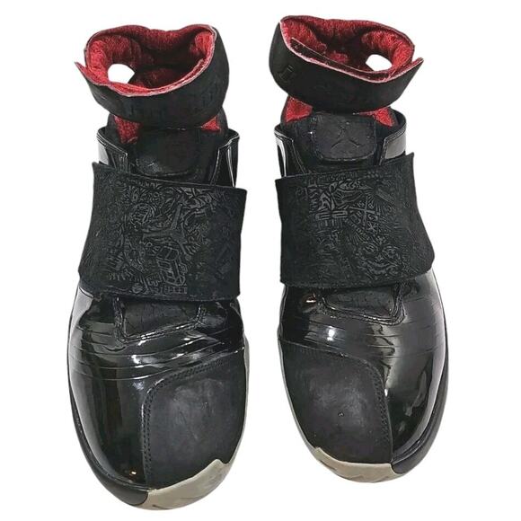 Nike Air Jordan 20 Retro 2015 "Stealth" Black Shoes Mens Size 13 - Picture 6 of 9